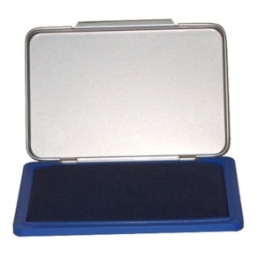 Almofada p/ Carimbo Scriva Nº 1  15x10cm Ref.571, Azul