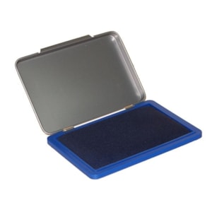 Almofada p/ Carimbo Scriva Nº 2  11x7cm Ref.571, Azul