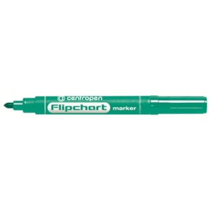 Marcador Centropen Flipchart,  Ref.8550, Verde