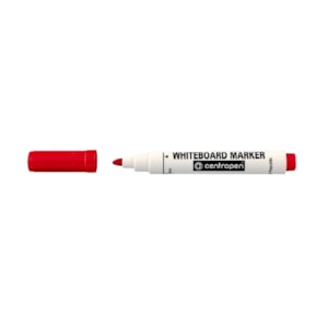 Marcador Centropen Quad. Branco Ref.8559, Encarnado