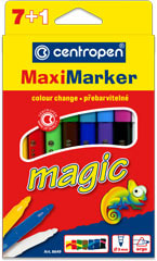 Marcador Centropen Ergo Maxi Magic ref.8649, c/8, 7+1=14