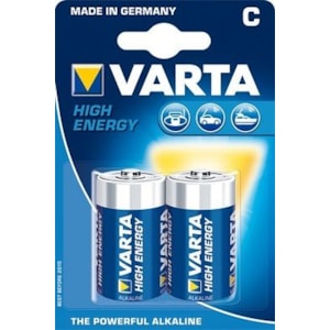 Pilhas Alcalinas Varta High Energy Ref.4914 LR 14 Bl c/2