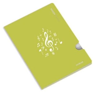 Caderno Ambar A5 Música c/20 Fls