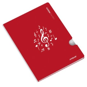 Caderno A4 Música 20 fl. Ambar