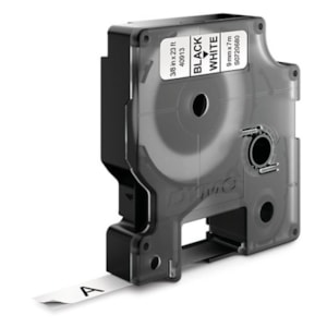Fita Dymo Pocket 9mmx7m Ref.40913 Preto/Branco