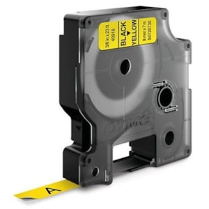 Fita Dymo Pocket 9mmx7m Ref.40918 Preto/Amarelo