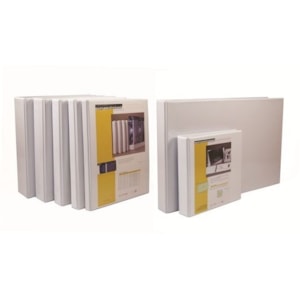 Pasta Cartune PVC A4 c/ Bolsa Cristal 309C 2 Anéis L.60mm