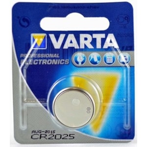 Pilhas Varta CR 2025, 3V, Lithium