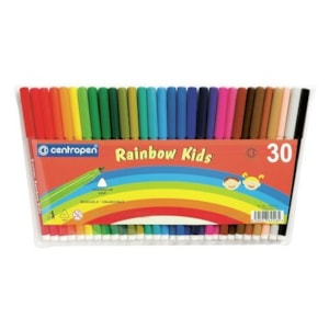 Marcador Centropen Color World, ref. 7550/30, 30 cores