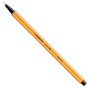 Marcador Stabilo Point 88 Preto