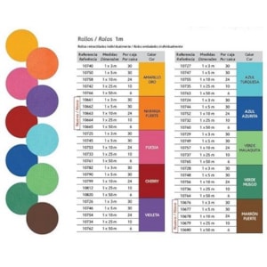 Rolo Papel Kraft Sadipal Nafertiti, 1x3mt Refª10727, Az. tur