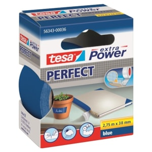 Fita Cola Tesa Band Extra Power 56343, 38mmX2,75m Azul