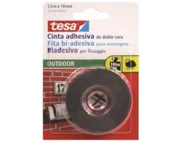 Fita Cola Tesa Dupla 1,5mx19mm Ref.55750, transp.