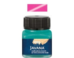 Tinta Javana, Textil, metálico, 20ml, 06-Rosé