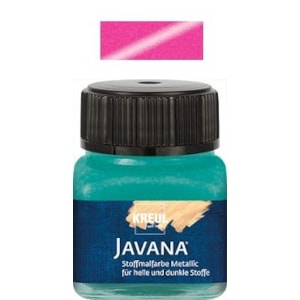 Tinta Javana, Textil, metálico, 20ml, 06-Rosé