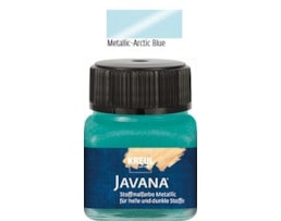 Tinta Javana, Textil, metálico, 20ml, 07-Azul Metálico