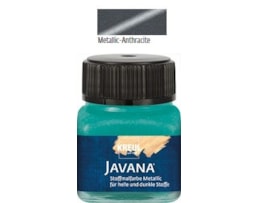 Tinta Javana, Textil, metálico, 20ml, 14-Antracite