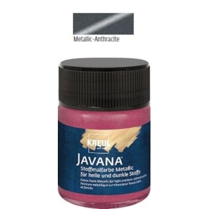 Tinta Javana, Textil, metálico, 50ml, 44-Antracite