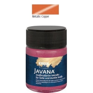 Tinta Javana, Textil, metálico, 50ml, 48-Cobre