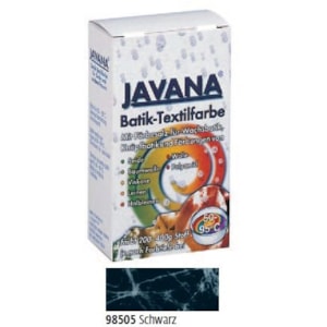Pigmento JAVANA em Pó, Têxtil, 75 g Preto