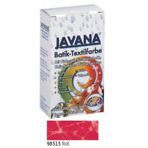 Pigmento JAVANA em Pó, Têxtil, 75 g Encarnado