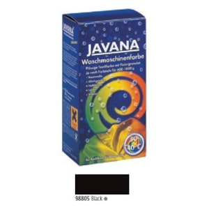 Corante JAVANA p textil (Máq. Lavar) 150 ml, Preto