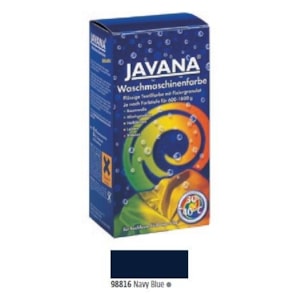Corante JAVANA p textil (Máq. Lavar) 150 ml, Azul Navy