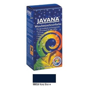 Corante JAVANA p textil (Máq. Lavar) 150 ml, Azul Navy