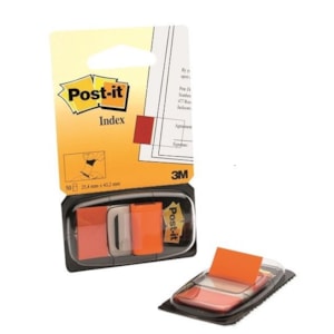 Dispenser Post It Index c/ 50 Ref.680-4  Laranja