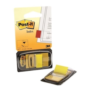 Dispenser Post It Index c/ 50 Ref.680-5  Amarelo