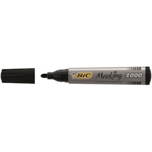 Marcador BIC Grosso Marking 2000 Permanente Preto