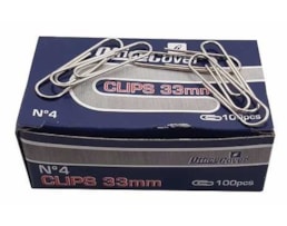 Clips Office Cover Nº4-33mm Cx.100