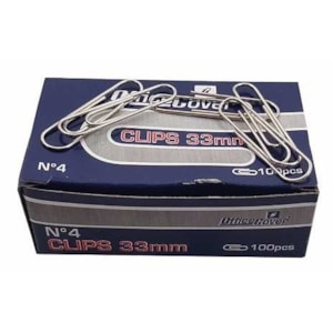 Clips Office Cover Nº4-33mm Cx.100