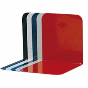 Ampara Livros Wedo Ref.10210 Par c/ 14x14x8,5cm Bco