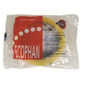 Fita Cola Ecophan 19x66m Transparente