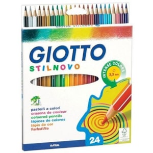 Lápis Cor Giotto Stilnovo c/24 cores Ref.256600