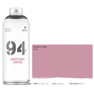 Tinta Spray MTN 94, 400 ml, RV87, Rosa Stereo