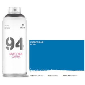 Tinta Spray MTN 94, 400 ml, RV152, Azul Europa