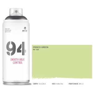 Tinta Spray MTN 94, 400 ml, RV124, Verde Frisco