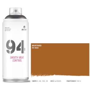 Tinta Spray MTN 94, 400 ml, RV8023, Mostarda