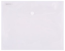 Envelope PP c/ botão Donau C5, (240X186), Transparente