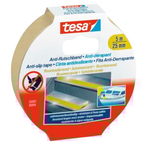 Fita Cola Tesa Anti-Derrapante 25mmx5m 55580, Fluorescente