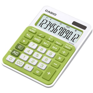 Máquina Calcular Casio MS-20NC -GN-S-EC 12 Dig. Verde