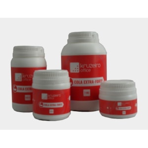 Cola Kruzeiro office, Extra-forte, Branca, 1 Kg.