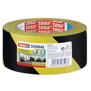 Fita Cola Tesa sinalização 50mmX66m, Ref.58133 (Am/Pt)