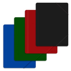 Capa Plastica C/Elastico A4 Office, Ref. 95251, opaco, Verde