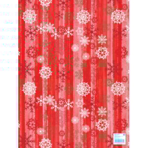 Papel Fantasia Natal 70x100, Emb. c/25 Fls. Refª 615