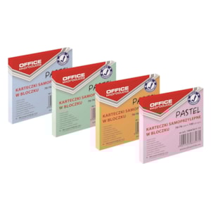 Blocos Notes Adesivo, Office, 76X76mm, 100fl. Rosa pastel