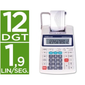 Máquina Calcular CITIZEN CX-32II, 12 Dig. c/ rolo