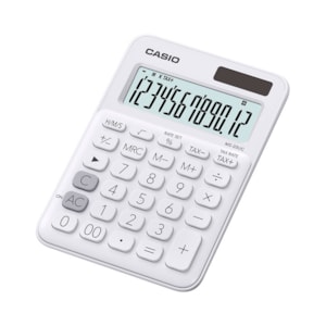 Máquina Calcular Casio MS-20UC -WE, 12 Dig. Branco